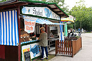 Steckerlfisch auf dem Unterhachinger Bürgerfest (©Foto: Martin Schmitz)